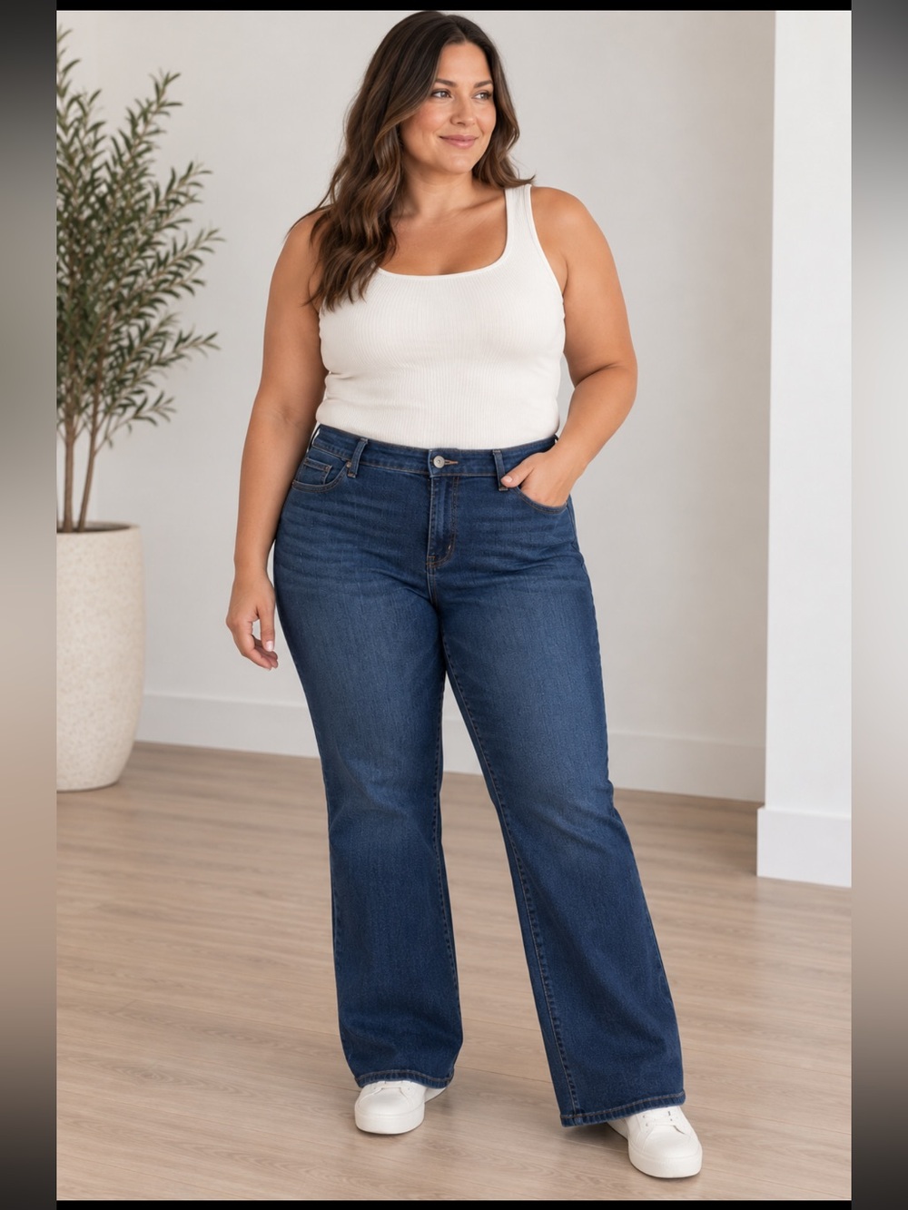 Torrid Relaxed Boot Jeans Size 18R Dark Wash High Rise 32” Inseam